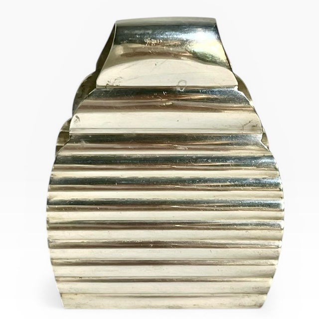 Vintage Art Deco Christofle Silver Plate Asparagus Tongs by Luc Lanel For Sale - Image 6 of 13