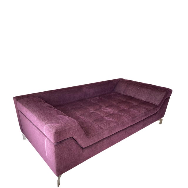 A contemporary sofa by Jean-Rémy Couradette for Collective Form. The Cine Sofa is designed with clean modern lines, deep...