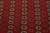 Bokhara Rug 8′ X 10’1” Red Wool Tribal Hand-Knotted Oriental Carpet For Sale In Philadelphia - Image 6 of 13