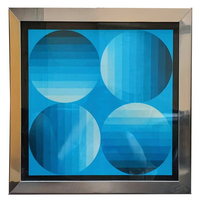 Victor Vasarely, VP-RB, 1970, Silkscreen For Sale - Image 6 of 6
