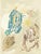 Original engraving from Salvador Dalí’s "The Divine Comedy" published by Editions d’Art Les Heures Claires, Paris, in...