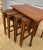 Vintage Nesting Side Tables | in the Style of Poul Hundevad For Sale In Tampa - Image 6 of 12