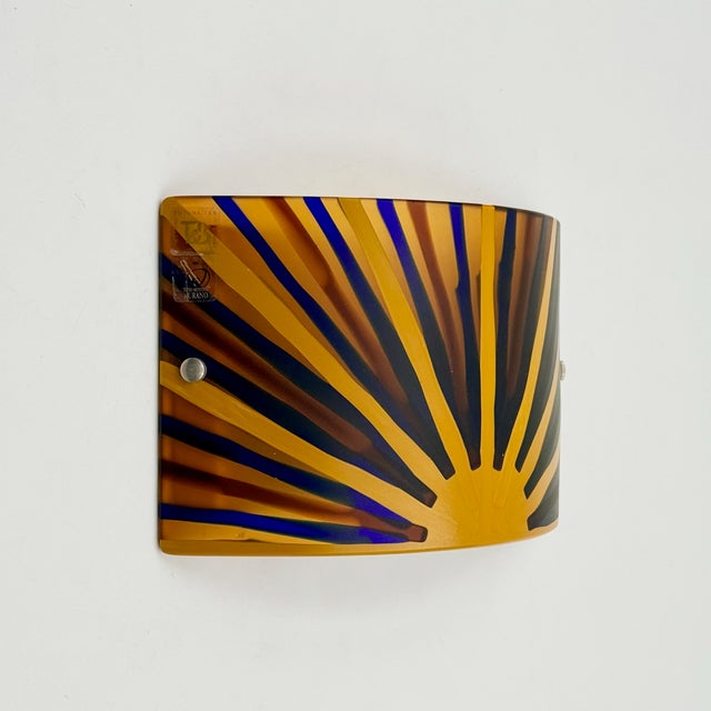 Vintage Murano Glass Wall Light by Futura T&B, Italy, 2000s For Sale - Image 15 of 15