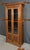Small Louis XVI Style Mahogany Glass Bookcase, 1930s For Sale - Image 13 of 16