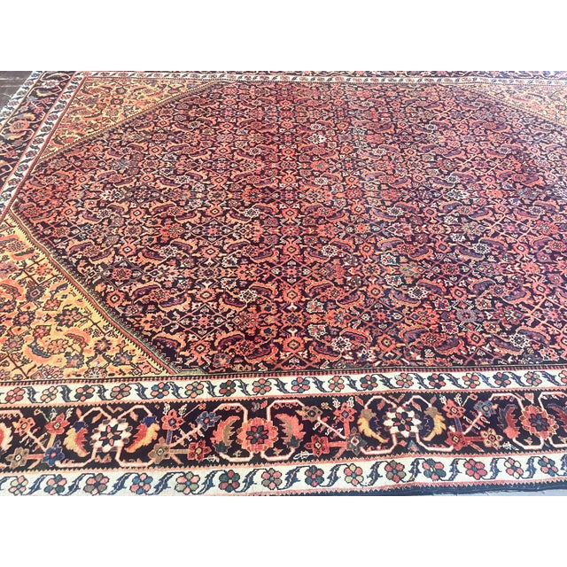 Antique Persian Feraghan Rug For Sale - Image 4 of 9