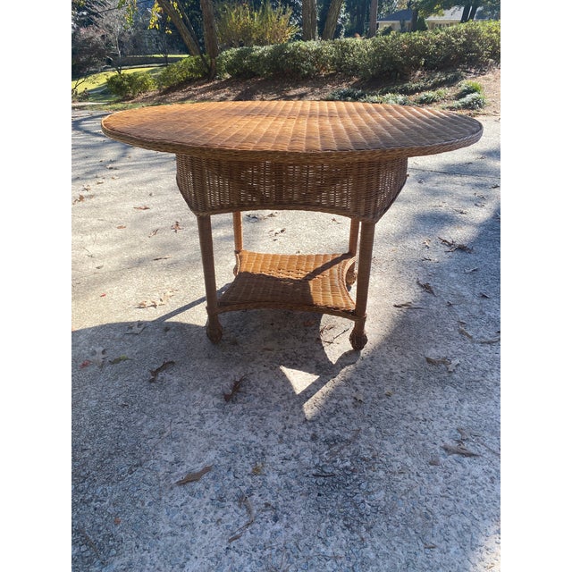 Mainly Baskets Wicker Dining Table Chairish