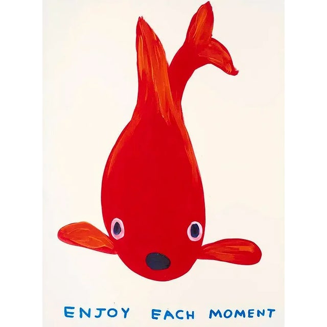 David Shrigley Goldfish Print For Sale