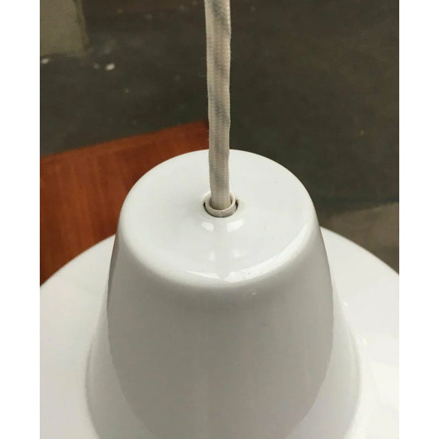 Metal Mid-Century Danish Pendant Lamp from Louis Poulsen, 1960s For Sale - Image 7 of 13