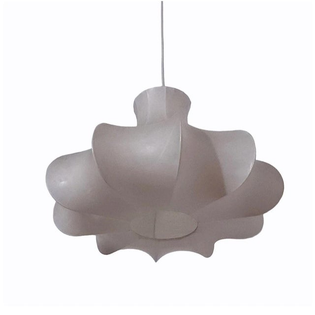 Mid-Century Modern German Cocoon Lamp from Goldkant Leuchten, 1970s For Sale - Image 4 of 4