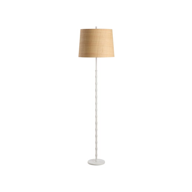 This beautiful floor lamp features a design inspired by the graceful form of bamboo, creating an organic yet refined...