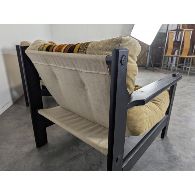 Scandinavian Sofa and Armchairs, Set of 3 For Sale - Image 5 of 8
