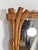 C. 1940s Carved Wood Black Forest Style Mirror, Made in Italy For Sale In Boston - Image 6 of 6