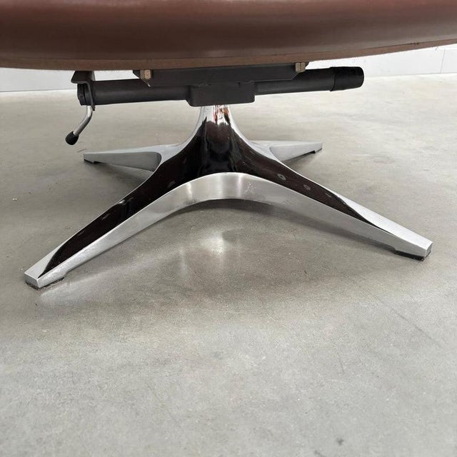 Set of DS31 Lounge Chair with Ottoman from de Sede, Switzerland, 1970s For Sale - Image 11 of 14