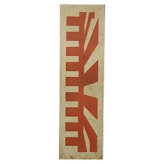 M. Diklic, Abstract Composition, 1967, Painting on Canvas For Sale