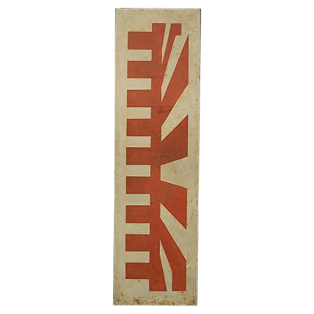 M. Diklic, Abstract Composition, 1967, Painting on Canvas For Sale