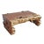 Vintage Organic Lychee Wood Bench For Sale - Image 11 of 11