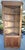19th Century 19th Century Rustic American Pine Corner Cupboard With Open Shaped Shelves Over Doors For Sale - Image 5 of 18