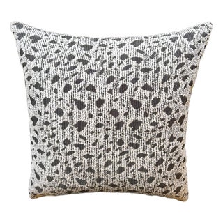 Leopard Spot Woven Cushion Cover For Sale