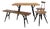 Pirkka Dining Set by Imari Tapiovaara for Laukaan Puu, 1950s, Set of 4 For Sale