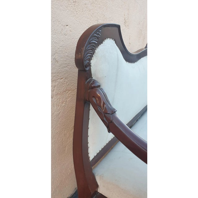19th Century Mahogany Sofa For Sale - Image 5 of 18
