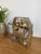 A 14-karat brass gold curio cabinet for that extra touch of extravagance. You can easily hang it on the wall or place it...