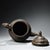 This substantial ewer is masterfully crafted from heavy solid copper, featuring incredibly intricate high-relief...