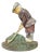 Original Painted Door Stop of Golf Player in Cast Iron, 1940s For Sale