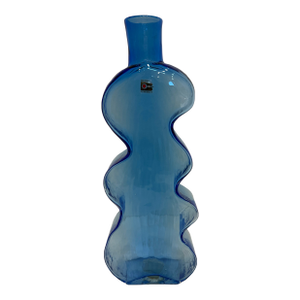 Vintage Blenko Glass Puzzle Wiggle Vase