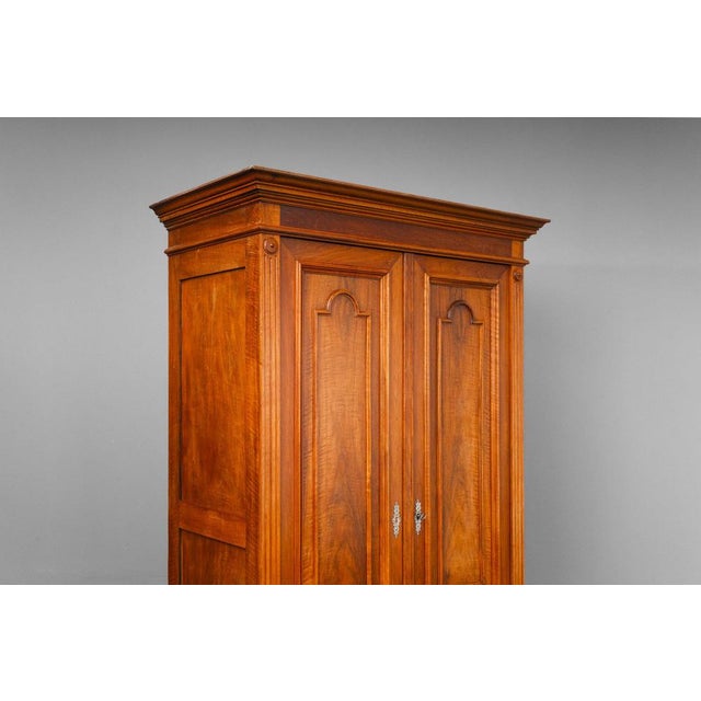 Gründerzeit Wardrobe, Late 19th Century For Sale - Image 6 of 18