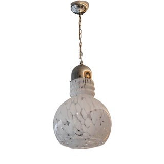 Vintage Murano Glass Pendant Light, 1970s For Sale