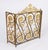 This is a superb and very decorative French Louis XIV revival gilded brass fire-screen, circa 1880 in date. The adjustable...