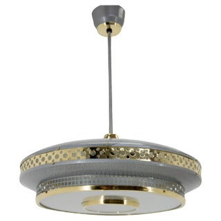 Space Age Mimtal Pendant by Ludib Bratislava, Czechoslovakia, 1960s For Sale