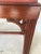 Hickory ChairFurniture Chippendale Style Mahogany Stools - A Pair For Sale - Image 9 of 9