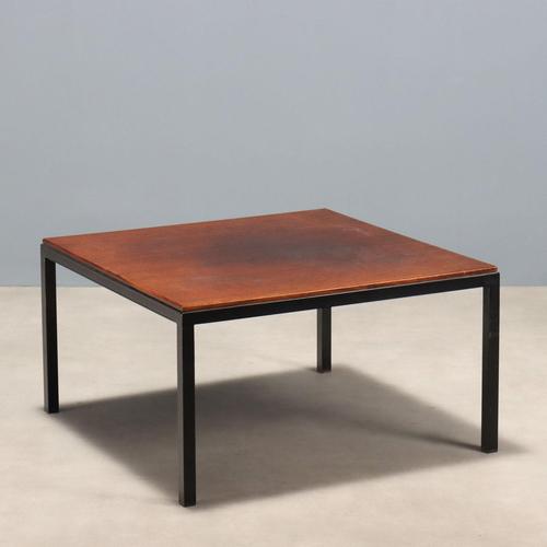 Brown Vintage Coffee Table by Paolo Tilche for Arflex, 1960s For Sale - Image 8 of 8