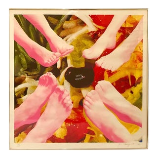 1960s Paris Review, by James Rosenquist (93/ 150), 1967 (Hand Signed and Numbered) For Sale