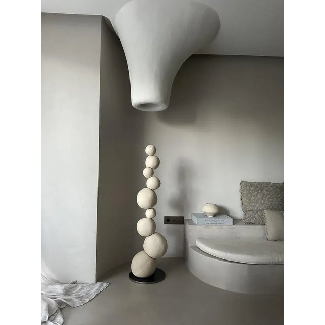 Looking for Equilibrium Sculpture by MCB Ceramics Unique piece. Dimensions: D 20 x H 125 cm. Materials: Ceramic. Numbered...