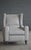 Mid-Century Modern 1990s Vladimir Kagan Style Juno Wingback Recliner Chair Newly Reupholstered For Sale - Image 3 of 11