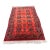 4ft 4in × 6ft 8in Hand-Knot Tribal Wool Area Rug, Vintage For Sale
