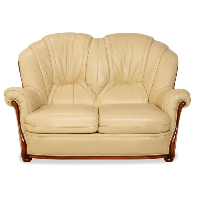 Three-Seater Sofa and Chair in Leather from Nieri, Set of 2 For Sale - Image 16 of 18