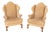Georgian Revival Wing Back Armchairs, 1920s, Set of 2 For Sale