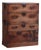 Japanese Tansu in Wood For Sale