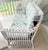 Circa 1950s vintage wicker settee/sofa is truly a classic. Perfect for a sun room, screened porch, covered porch or...