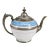 American Manning, Bowman & Co. Pewter And Enamel Graniteware Tea Pot For Sale