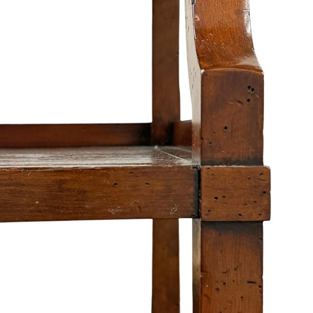 Early 20th Century English Tiered Console Table For Sale - Image 11 of 12