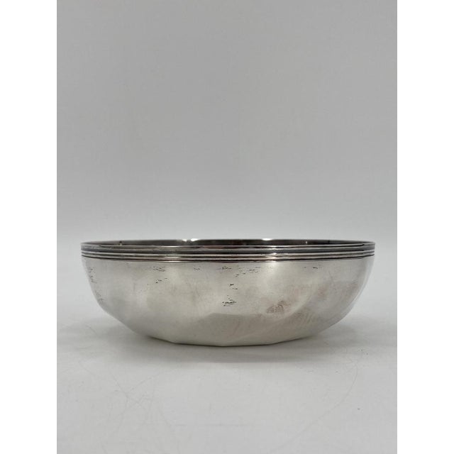 Silver-Plated Bowls from Christofle, France, Set of 2 For Sale - Image 11 of 17