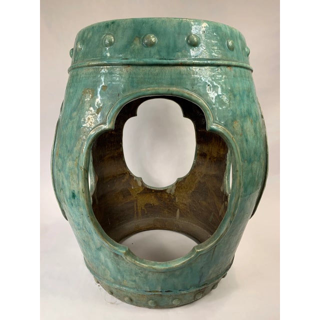 Mid 20th Century Vintage Chinese Garden Side Table For Sale - Image 5 of 7