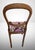 Brown Victorian Mahogany Balloon Back Dining Chairs, Set of 4 – Floral Upholstery For Sale - Image 8 of 8