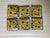 Mid 20th Century Sunflower Black Eyed Susan Needlepoint Coasters- Set of 6 For Sale - Image 4 of 5