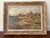 Rustic European Mid 20th Century German Countryside Oil Painting on Wood by Fritz Bayerlein, Framed For Sale - Image 3 of 3