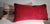 Mid 20th Century Hand Woven Bolster Pillows Red Backing - A Pair For Sale In Los Angeles - Image 6 of 6